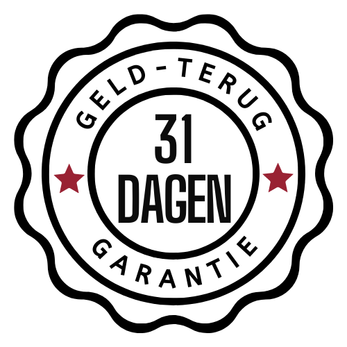 U bent beschermd door onze geldteruggarantie