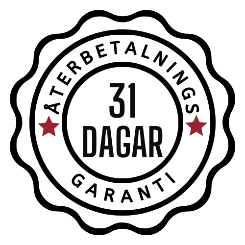 Du skyddas alltid av vår återbetalningsgaranti