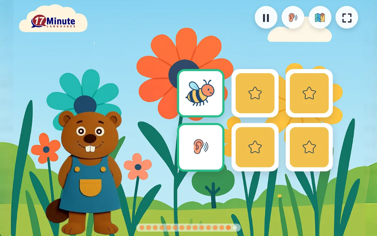 Memory sonore : retourner les cartes et trouver les paires