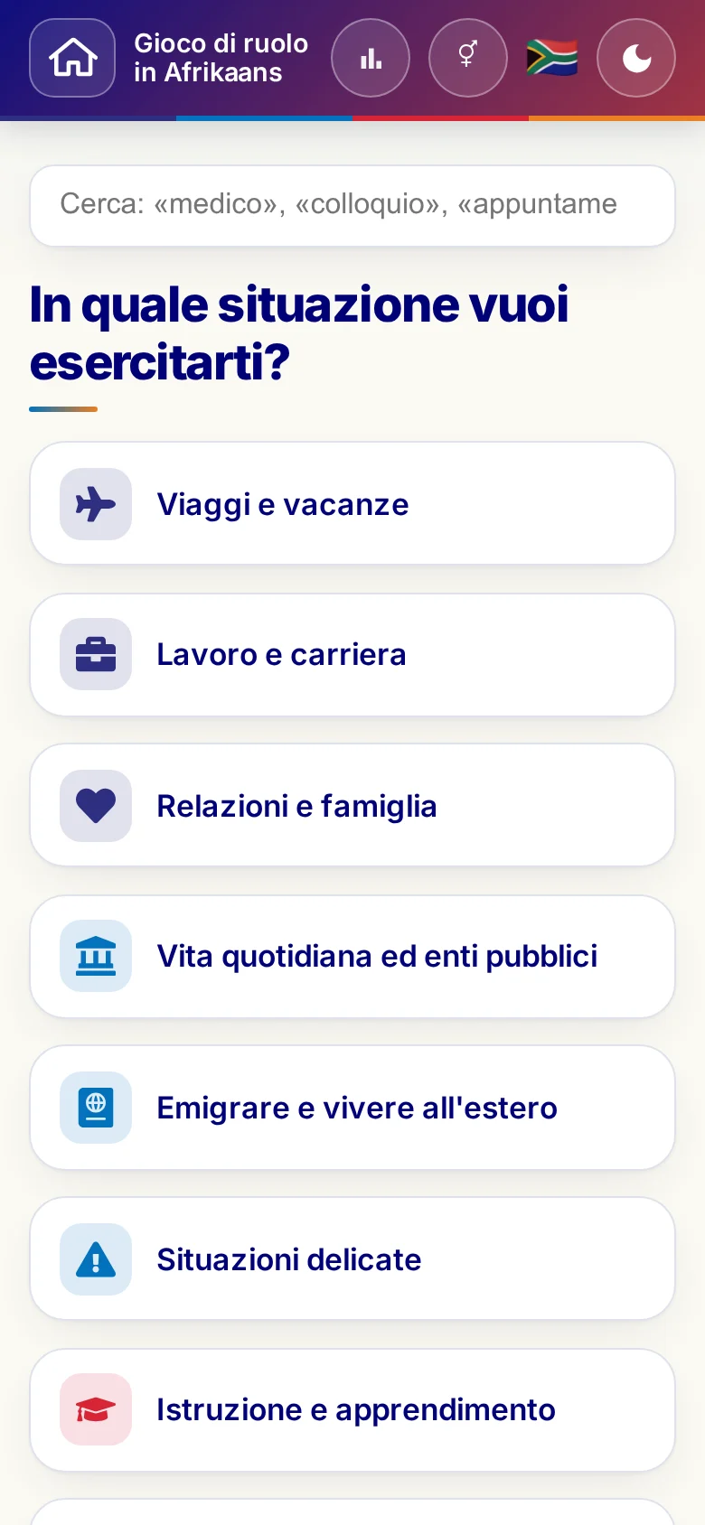 Cellulare: i mondi tematici dei Giochi di ruolo.