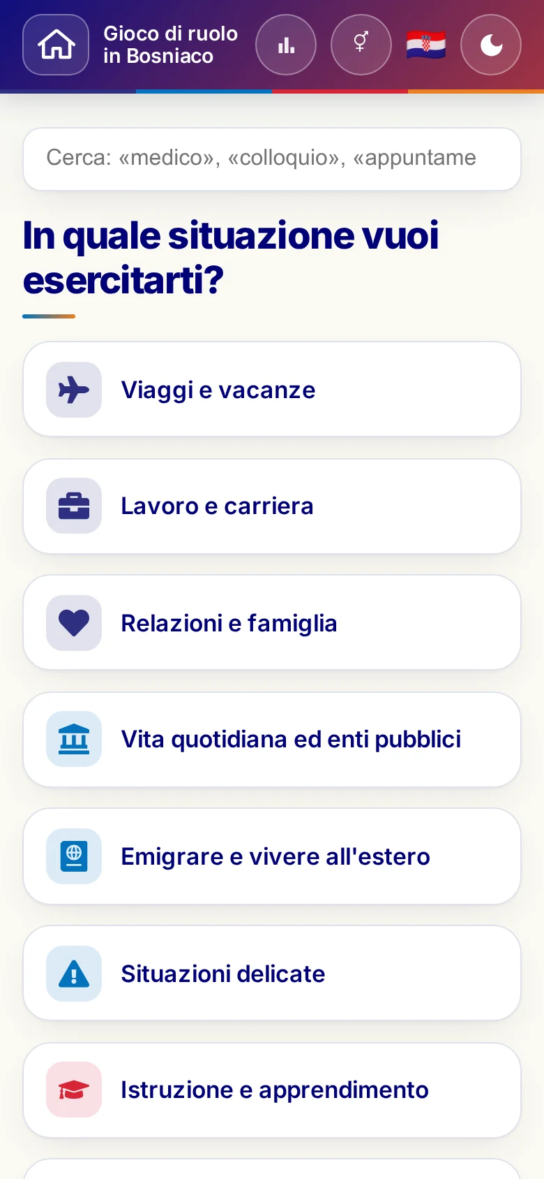 Cellulare: i mondi tematici dei Giochi di ruolo.