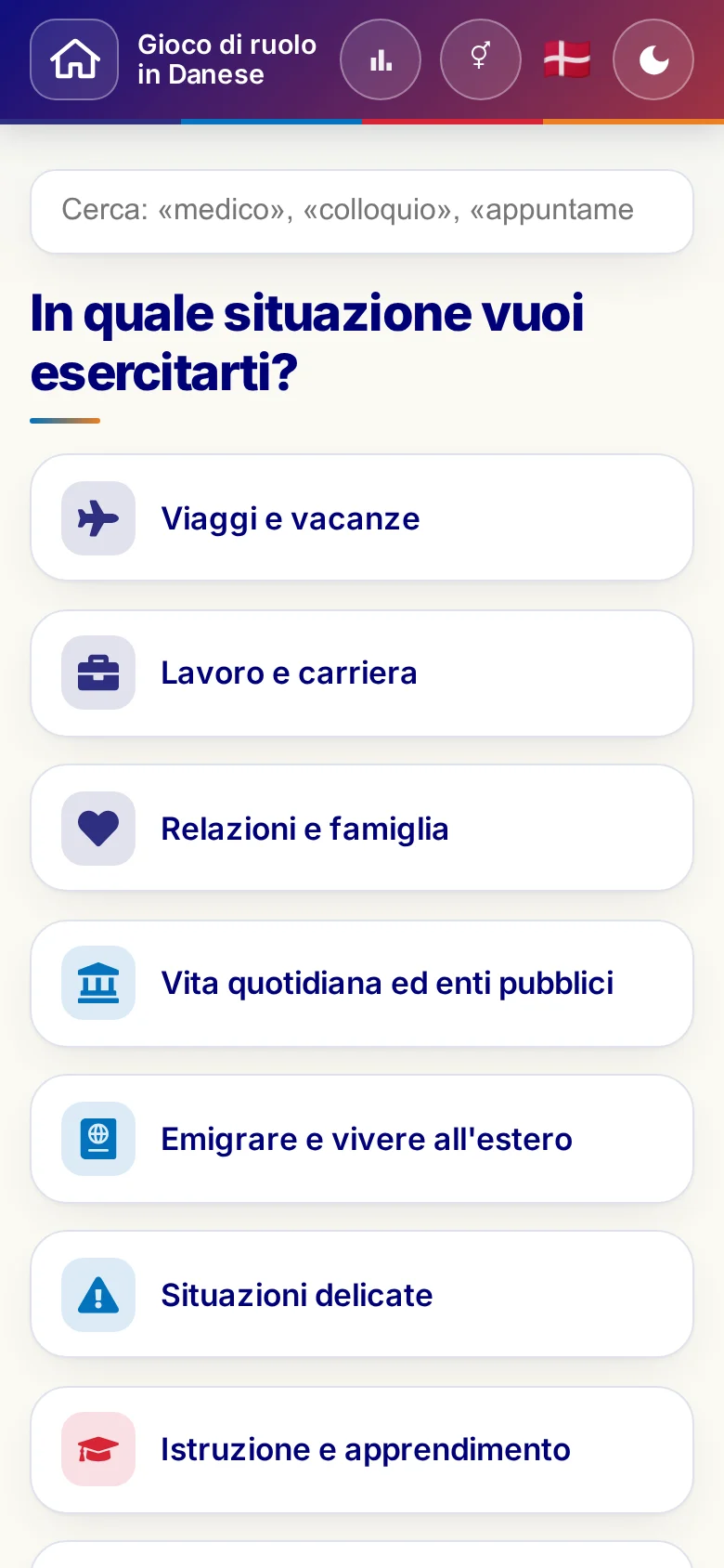 Cellulare: i mondi tematici dei Giochi di ruolo.