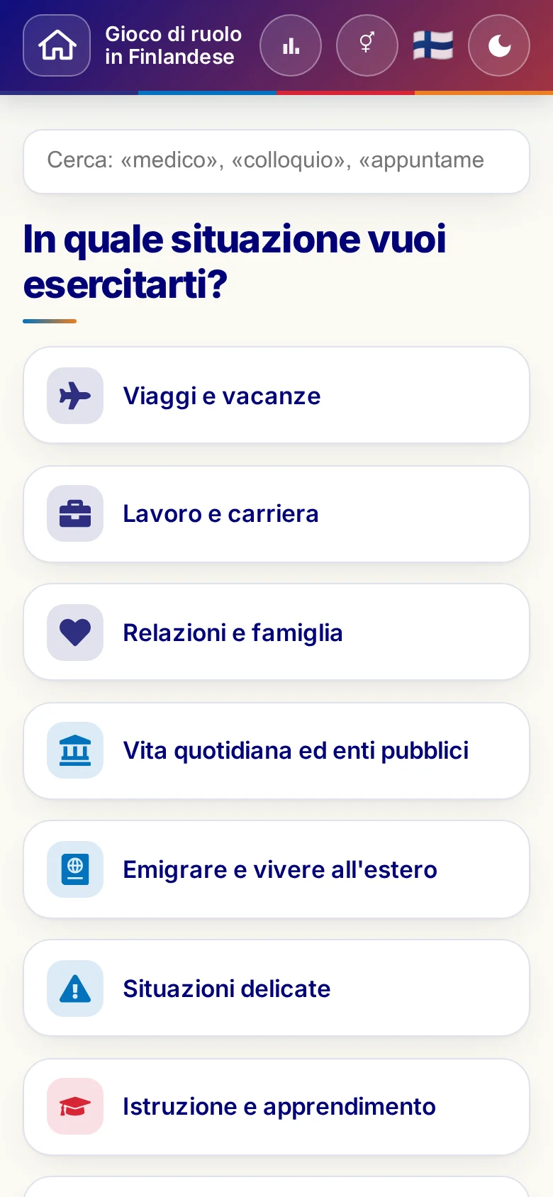 Cellulare: i mondi tematici dei Giochi di ruolo.