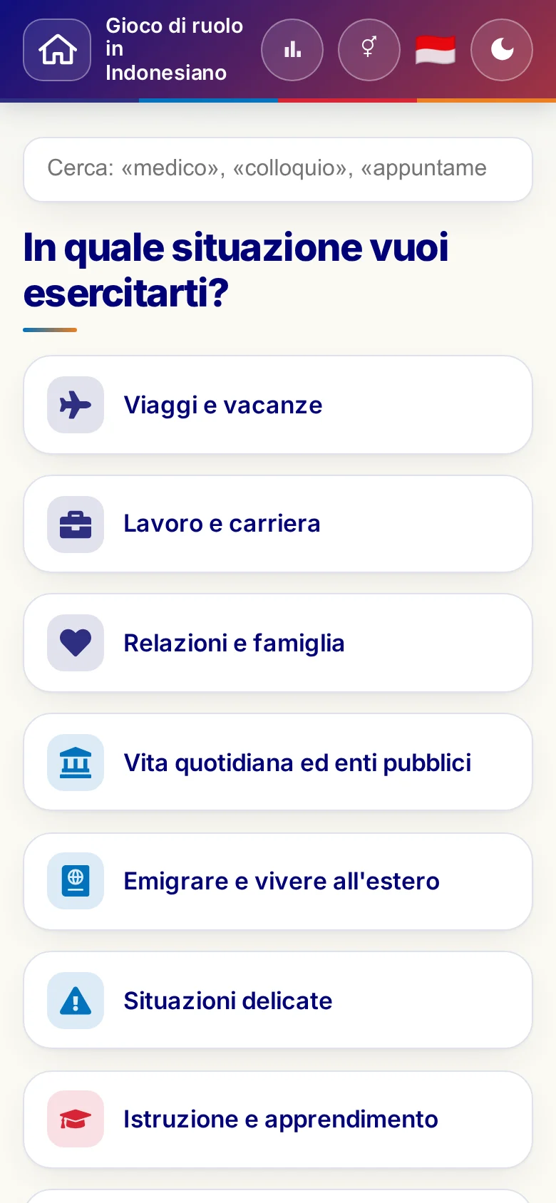 Cellulare: i mondi tematici dei Giochi di ruolo.