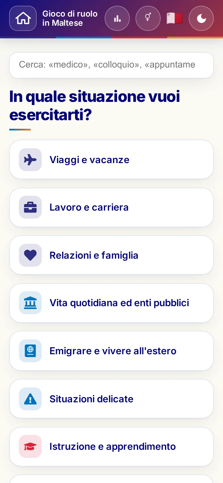 Cellulare: i mondi tematici dei Giochi di ruolo.