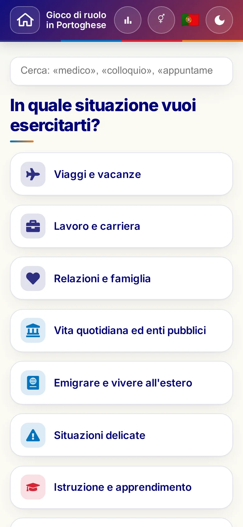 Cellulare: i mondi tematici dei Giochi di ruolo.