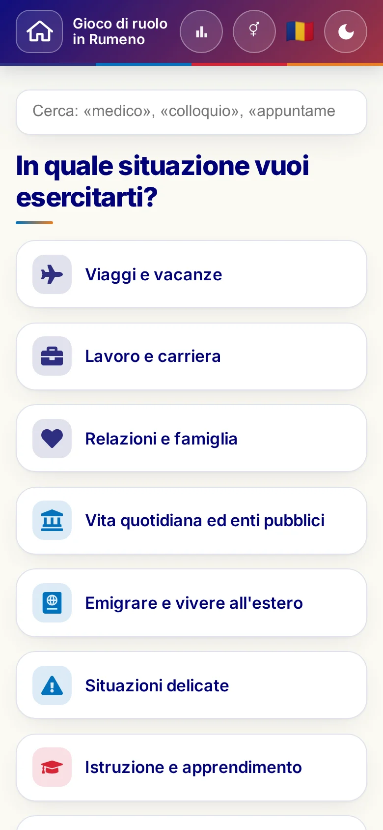 Cellulare: i mondi tematici dei Giochi di ruolo.