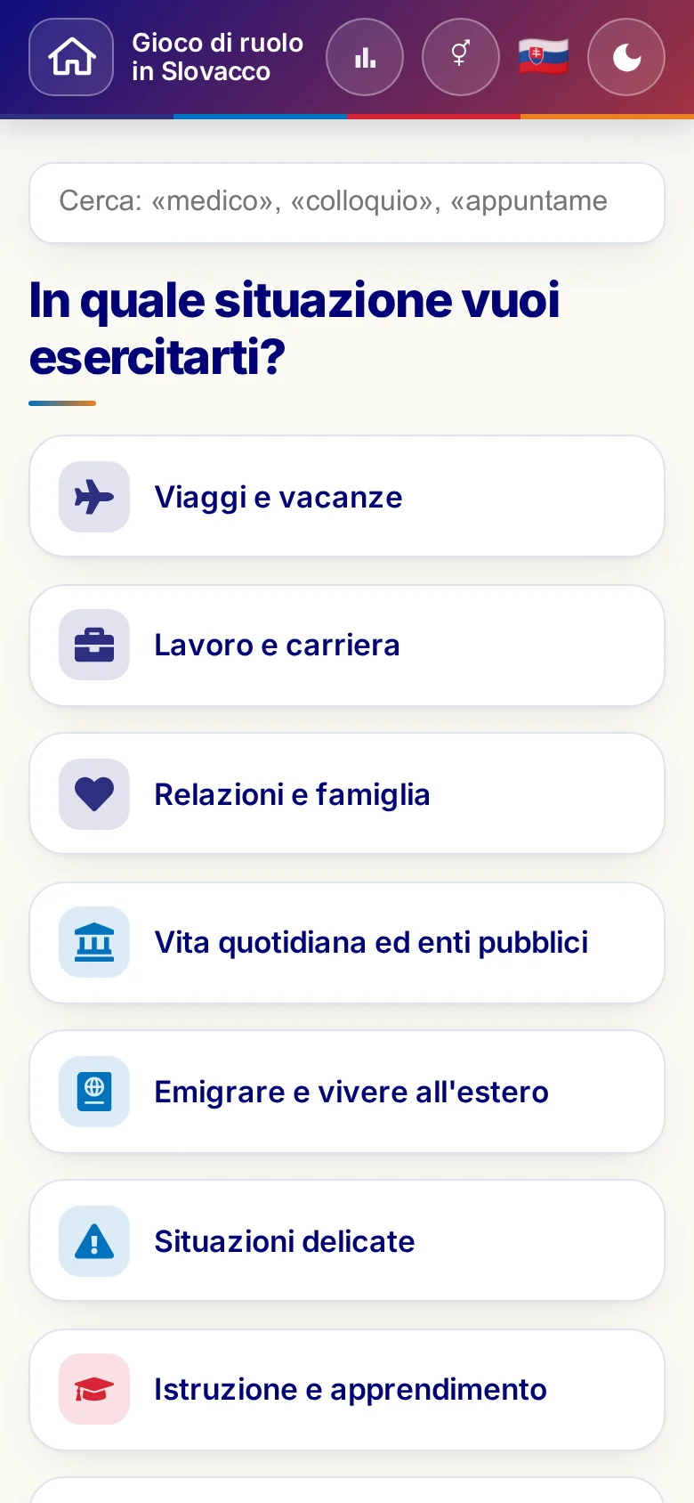 Cellulare: i mondi tematici dei Giochi di ruolo.