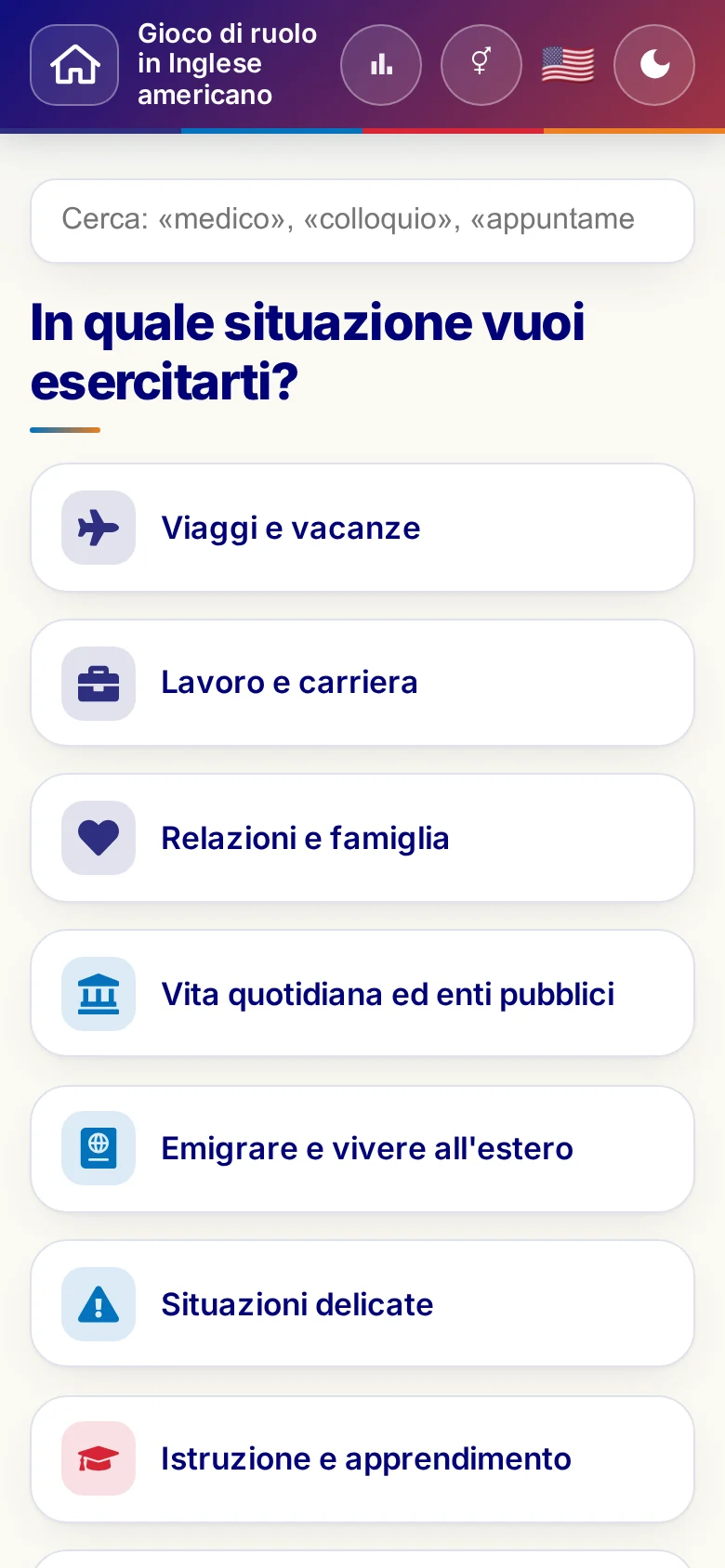 Cellulare: i mondi tematici dei Giochi di ruolo.