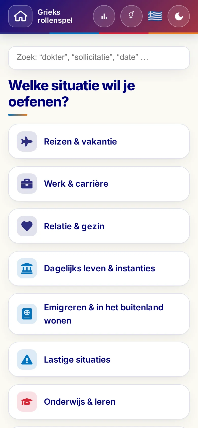 Telefoon: de themawerelden van het Taalrollenspel.