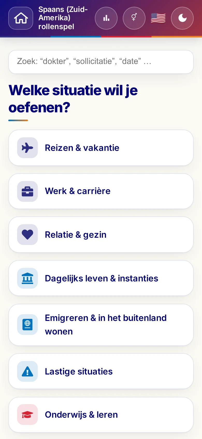 Telefoon: de themawerelden van het Taalrollenspel.