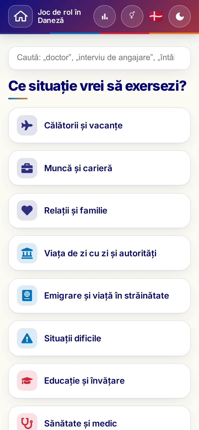 Telefon: situațiile de viață din Jocurile de rol.