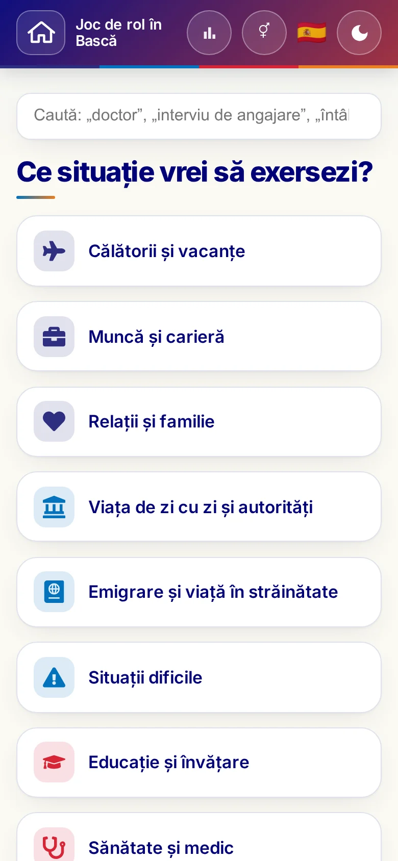 Telefon: situațiile de viață din Jocurile de rol.