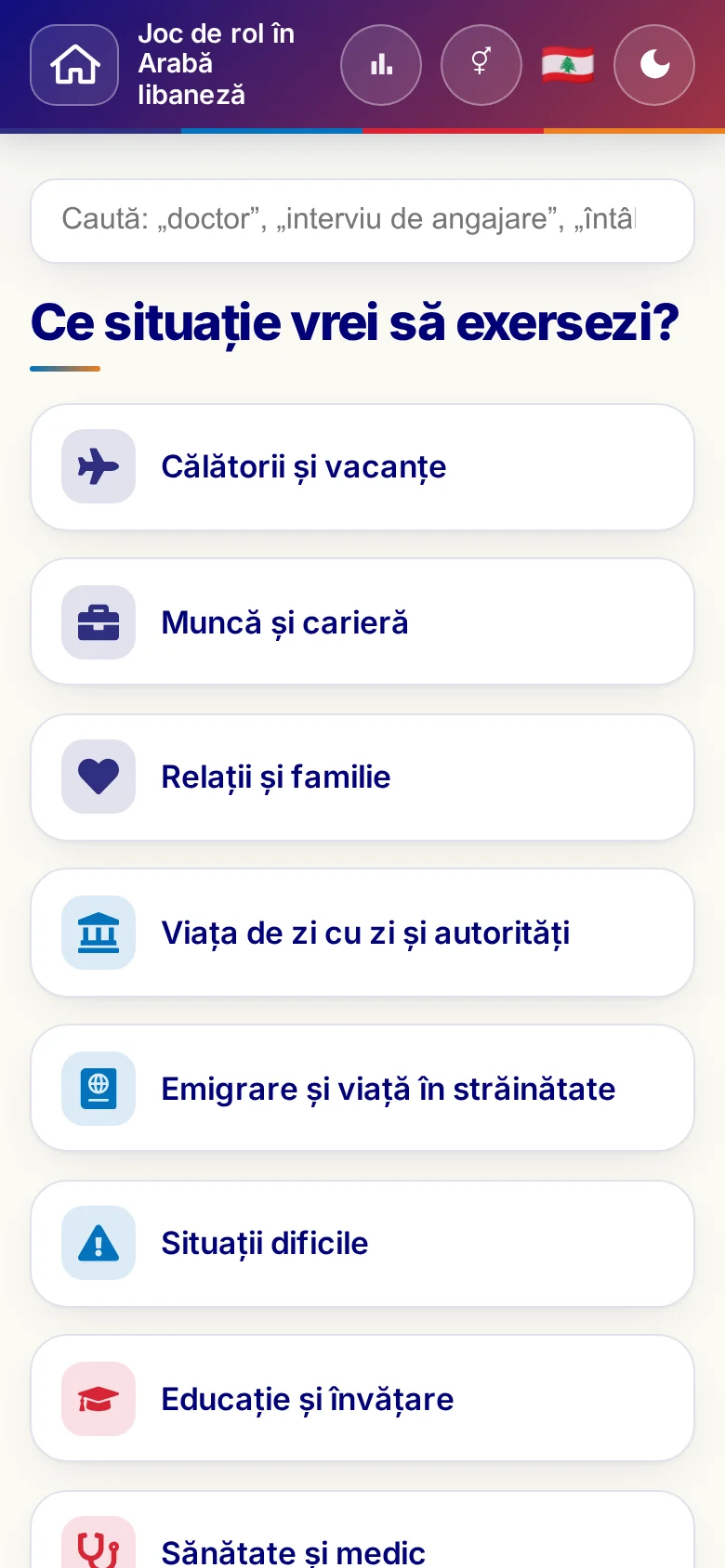 Telefon: situațiile de viață din Jocurile de rol.