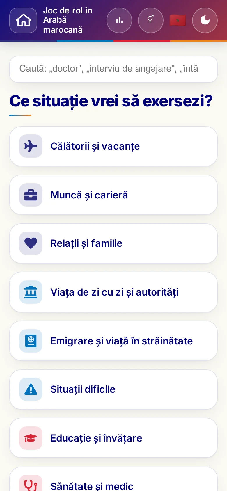 Telefon: situațiile de viață din Jocurile de rol.