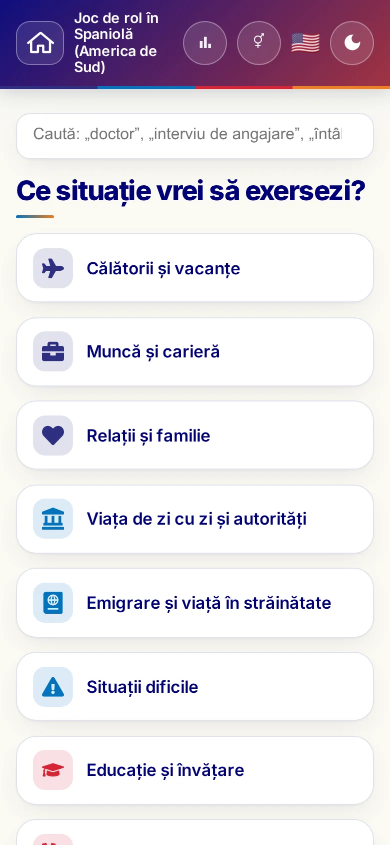 Telefon: situațiile de viață din Jocurile de rol.