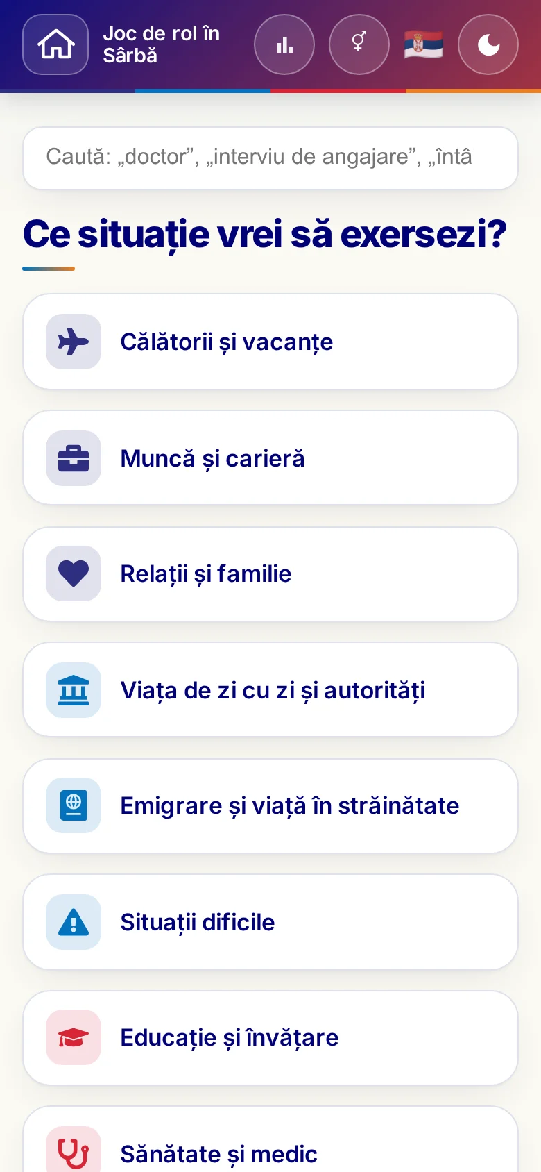 Telefon: situațiile de viață din Jocurile de rol.