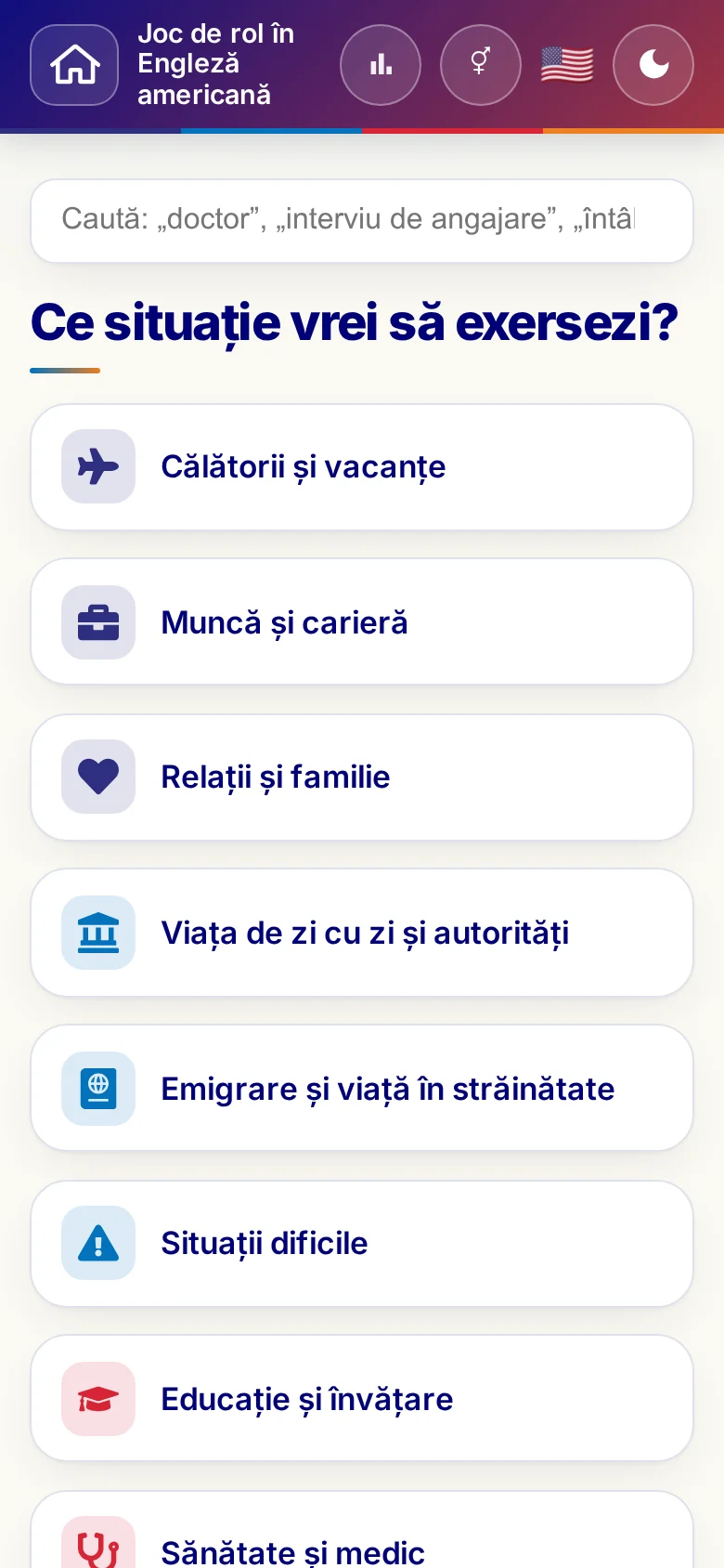 Telefon: situațiile de viață din Jocurile de rol.