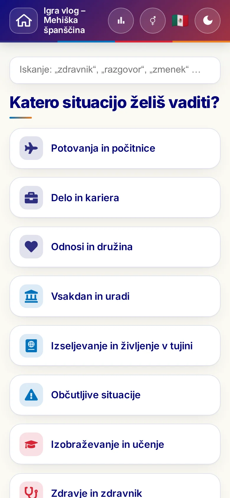 Telefon: tematski sklopi iger vlog.