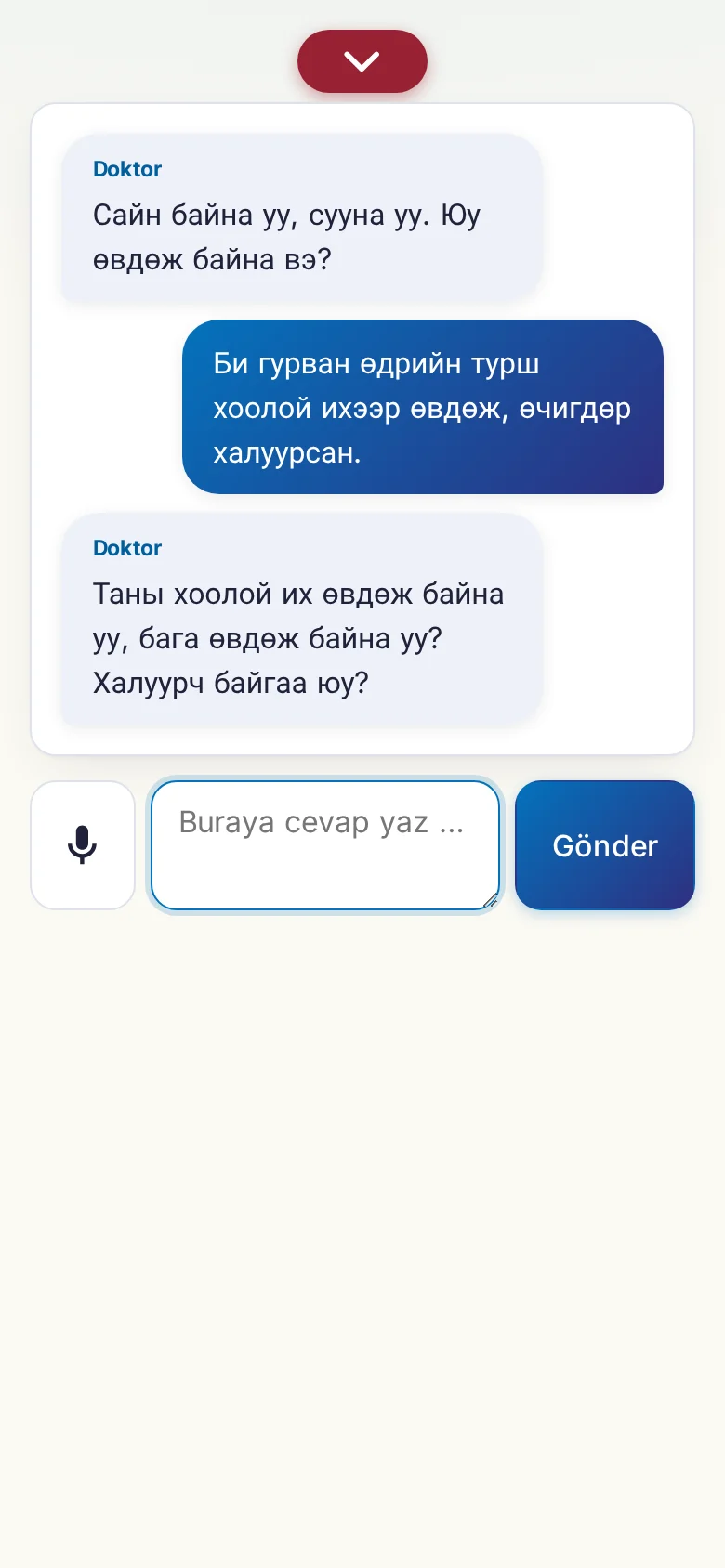 Telefon: mikrofon girişiyle süren bir konuşma.