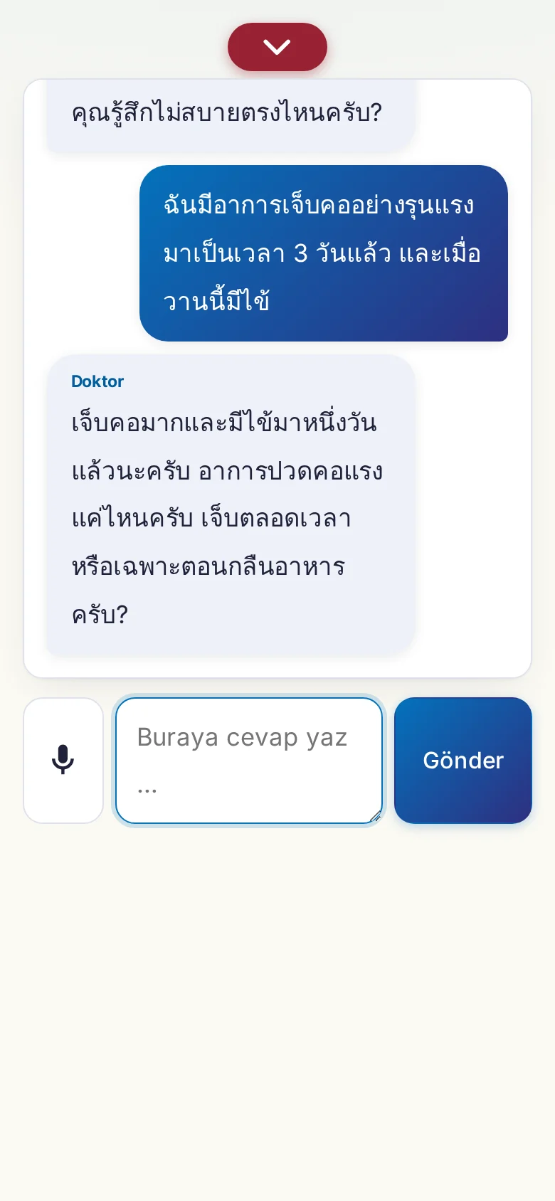 Telefon: mikrofon girişiyle süren bir konuşma.