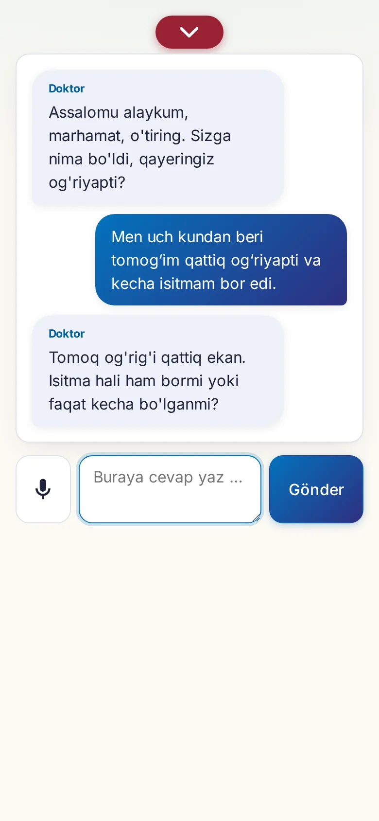Telefon: mikrofon girişiyle süren bir konuşma.